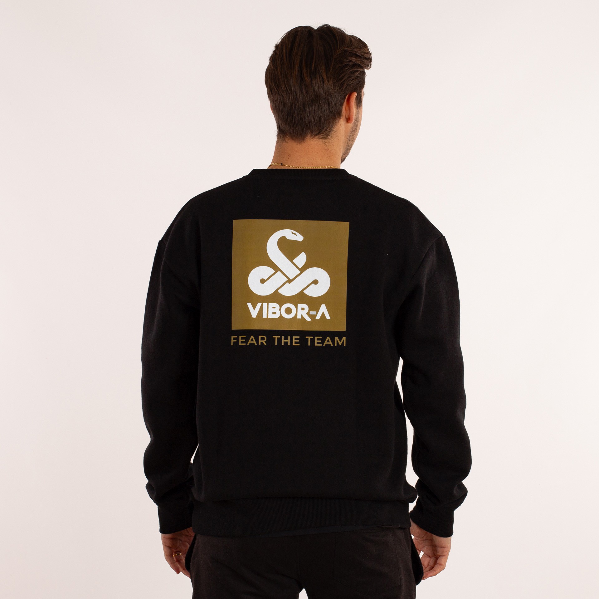 sudadera vibor-a cascabel negro 3 SUDADERA VIBOR-A CASCABEL