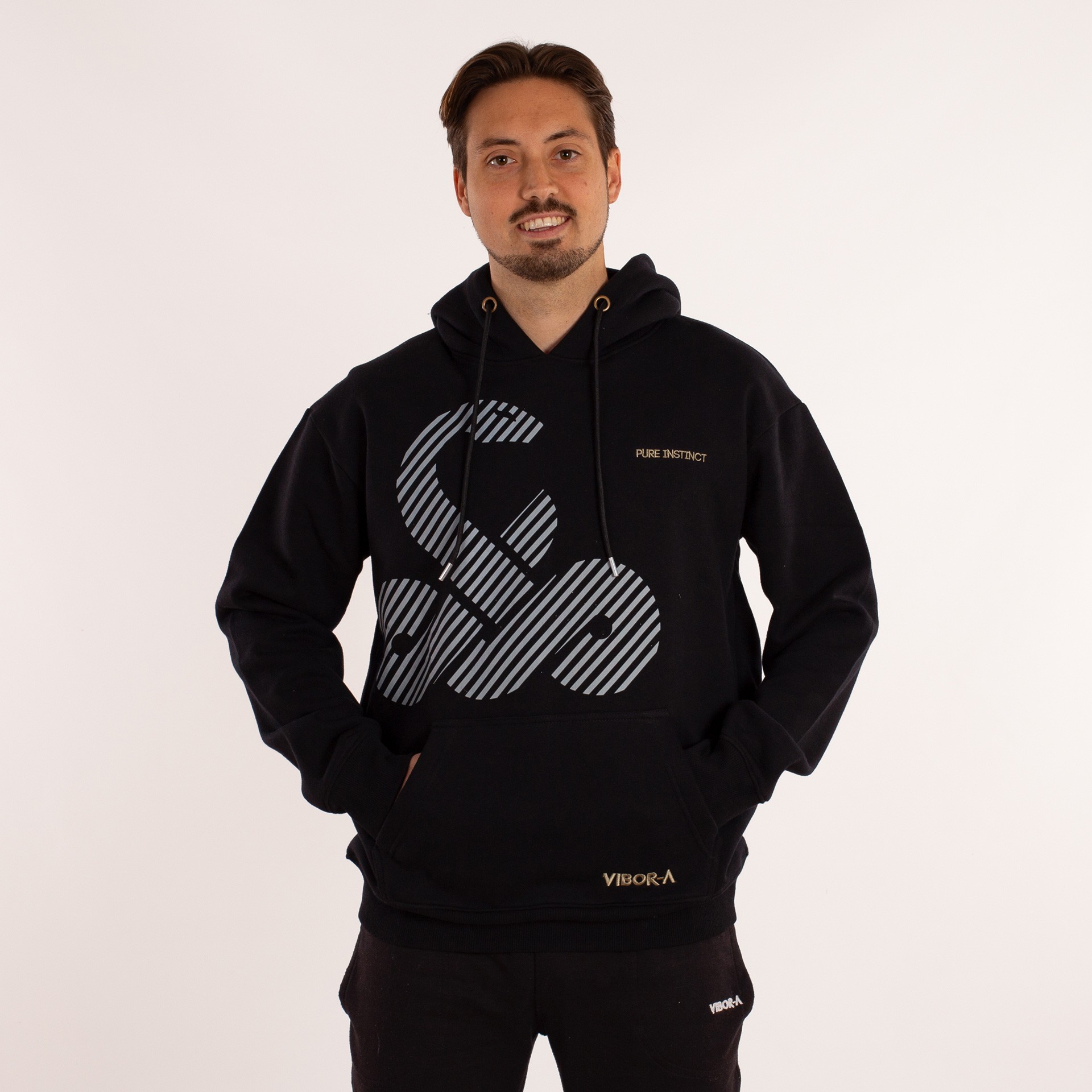 sudadera vibor-a seoanei negro SUDADERA VIBOR-A SEOANEI