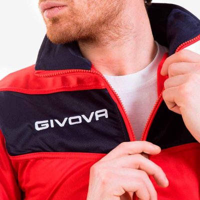chándal givova visa rojo marino CHÁNDAL GIVOVA VISA