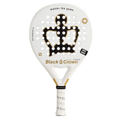 pala de pádel black crown piton white 1 PALA DE PÁDEL BLACK CROWN PITON WHITE