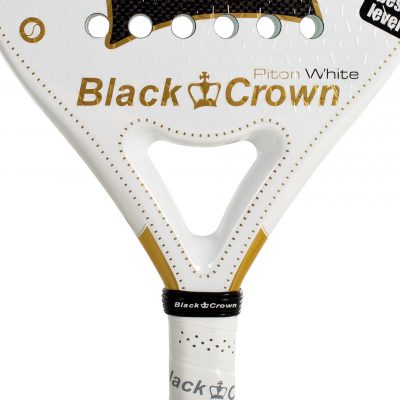 pala de pádel black crown piton white 4 PALA DE PÁDEL BLACK CROWN PITON WHITE