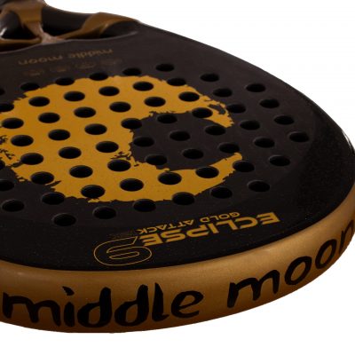 pala de pádel middle moon eclipse 9 gold attack 12k 3 PALA DE PÁDEL MIDDLE MOON ECLIPSE 9 GOLD ATTACK 12K