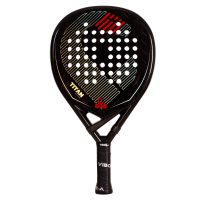 PALA PÁDEL VIBOR-A TITAN 15K BLACK TWILL