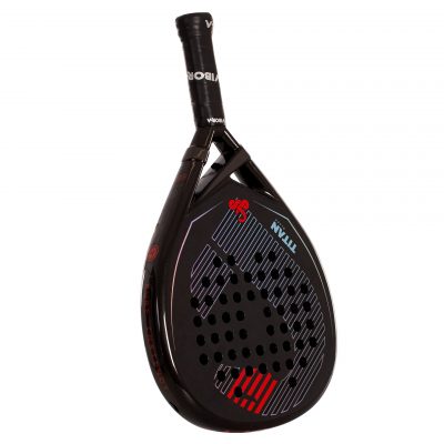 PALA PÁDEL VIBOR-A TITAN 15K BLACK TWILL