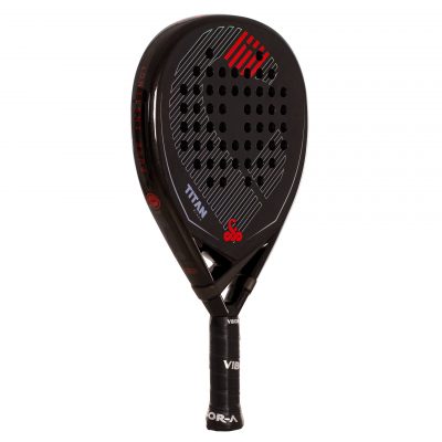 PALA PÁDEL VIBOR-A TITAN 15K BLACK TWILL