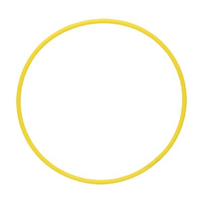 hula hoop amarillo 75 cm HULA HOOP