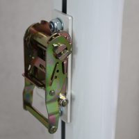 JUEGO POSTES TENIS TRASLADABLES ALUMINIO Ø 90MM