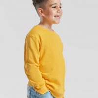 SUDADERA FRUIT OF THE LOOM INFANTIL CLASSIC  SET-IN SWEAT