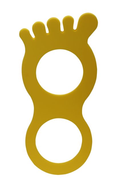 TAPIZ CON FORMA DE PIE 4 CM