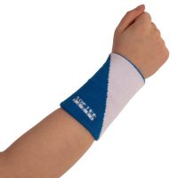 muñequera ancha softee padel balance azul blanco MUÑEQUERA ANCHA SOFTEE PADEL BALANCE