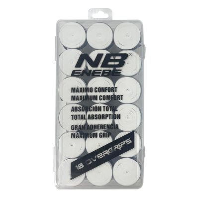 PACK  DE 18 OVERGRIPS LISOS ENEBE