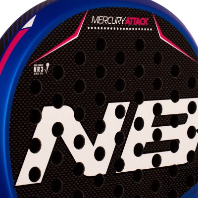 pala de pádel enebe mercury attack blue 5 PALA DE PÁDEL ENEBE MERCURY ATTACK BLUE