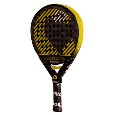 PALA DE PÁDEL VIBOR-A BLACK MAMBA EVO PRO BLACK