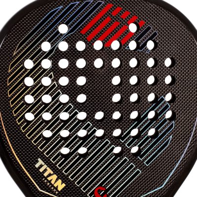 PALA DE PÁDEL VIBOR-A TITAN 3K BLACK