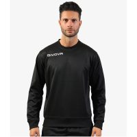 sudadera givova one cuello redondo negro 2 SUDADERA GIVOVA ONE CUELLO REDONDO