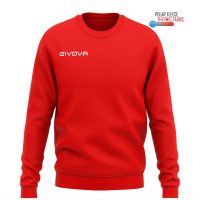 sudadera givova one cuello redondo rojo 7 SUDADERA GIVOVA ONE CUELLO REDONDO