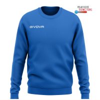 sudadera givova one cuello redondo royal 2 SUDADERA GIVOVA ONE CUELLO REDONDO
