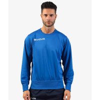 sudadera givova one cuello redondo royal 3 SUDADERA GIVOVA ONE CUELLO REDONDO