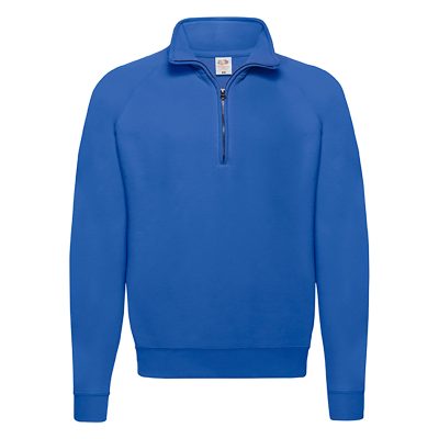SUDADERA FRUIT OF THE LOOM CLASSIC ZIP NECK ADULTO